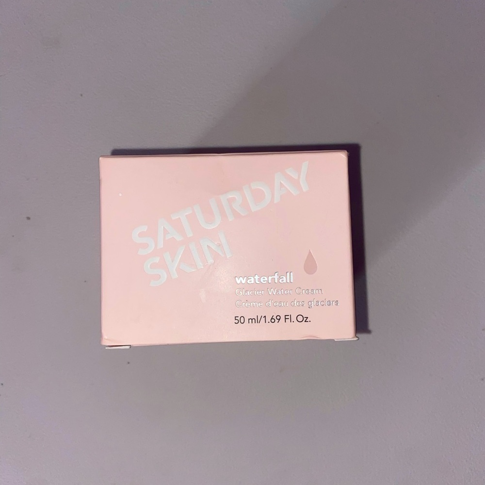 Saturday Skin Waterfall Glacier Water Cream